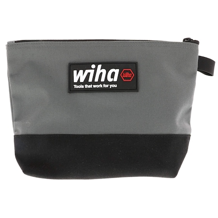 Wiha Cordura Multi Purpose Heavy Duty Zipper Tool Pouch 91473
